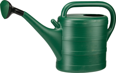 Gieter 10 liter - donker groen