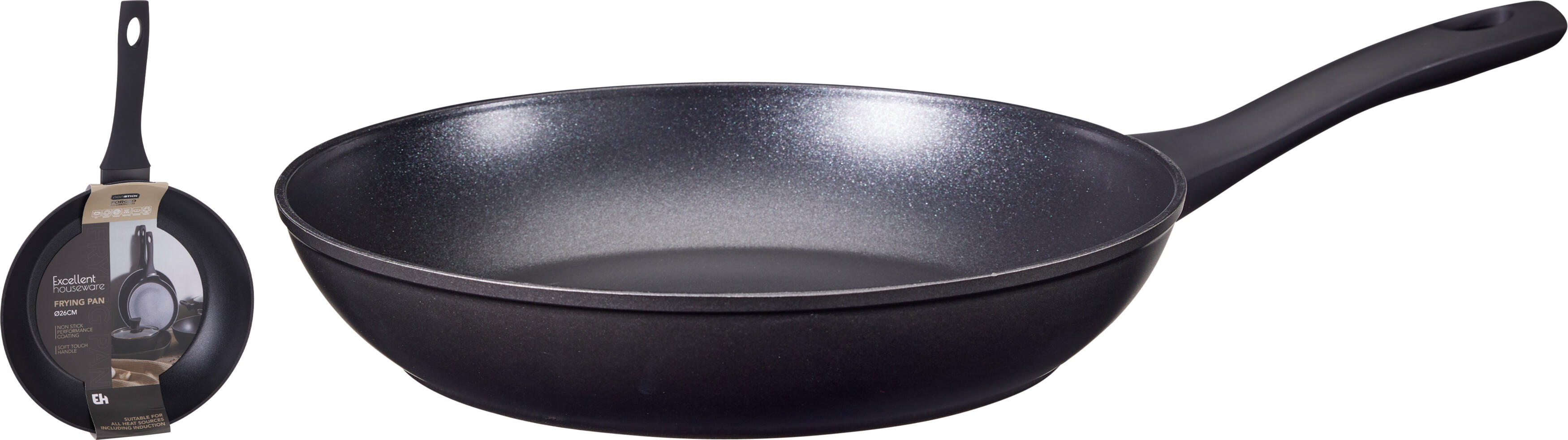 Koekenpan Inductie Soft Touch - 26cm