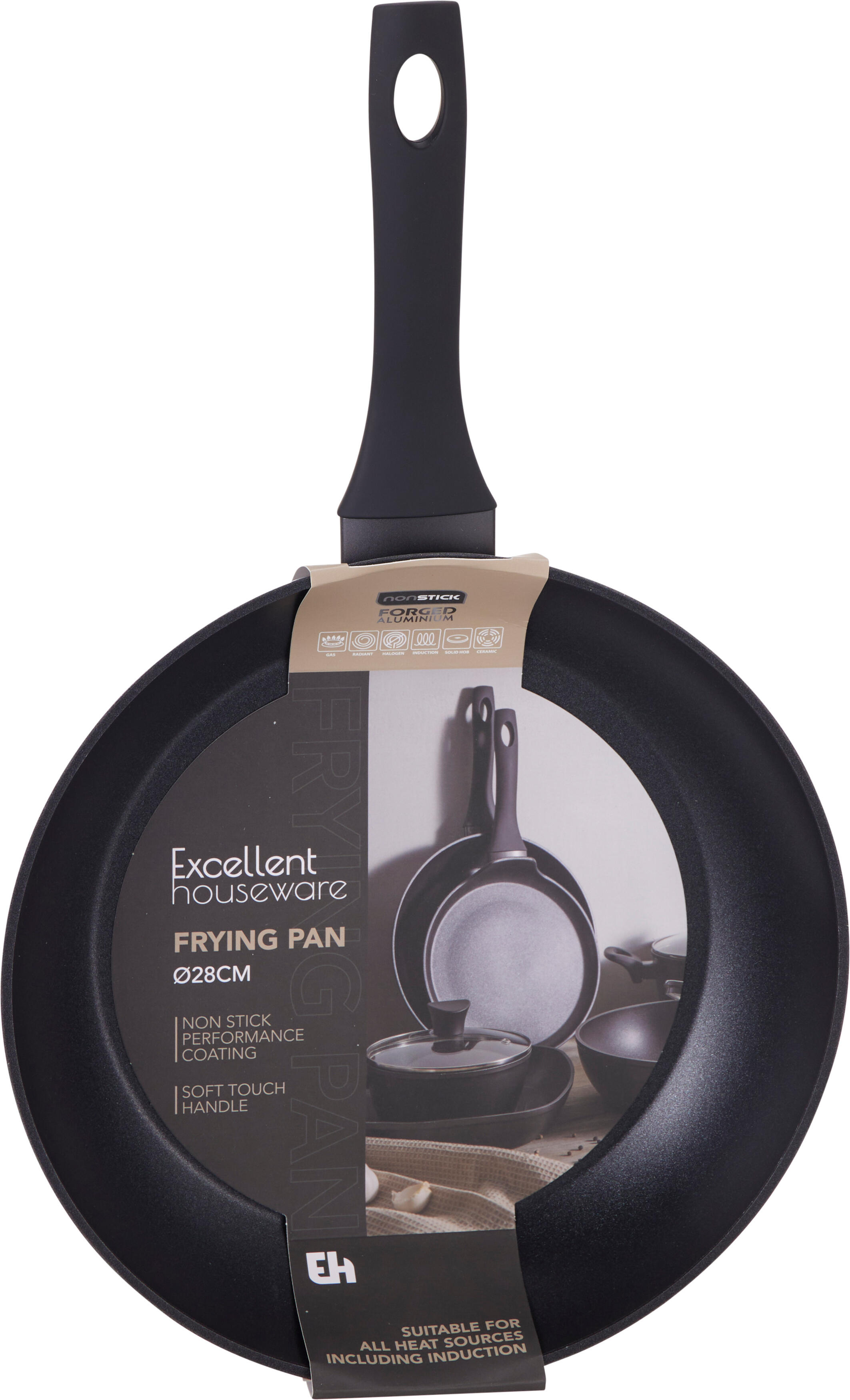 Koekenpan Inductie Soft Touch - 28cm