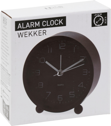 Wekker 95mm assorti