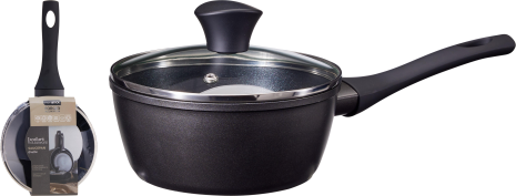 Steelpan Inductie Soft Touch met deksel - 16cm