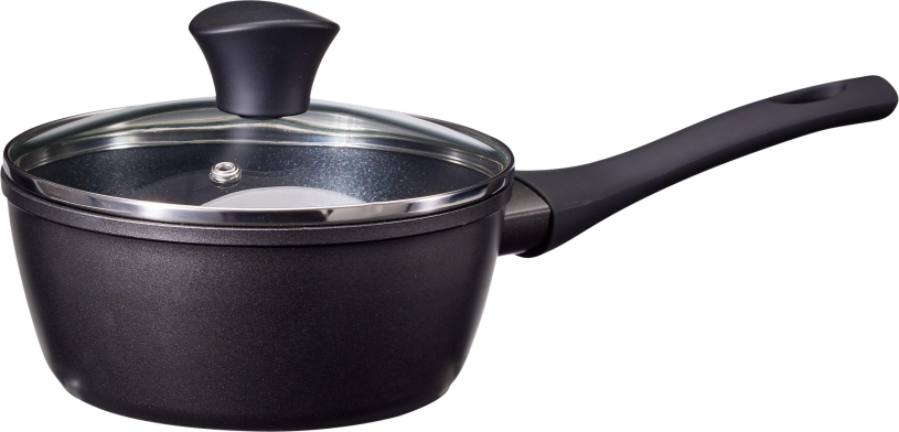 Steelpan Inductie Soft Touch met deksel - 16cm