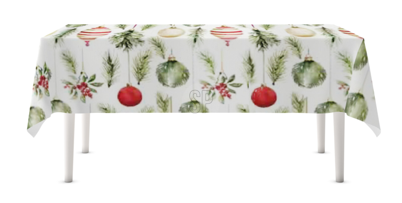 Kerst Tafelkleed 145x220cm 3 assorti