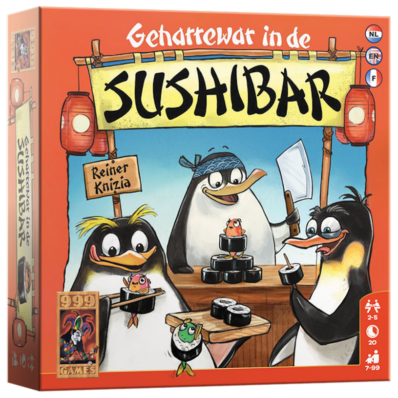 Geharrewar in de Sushibar