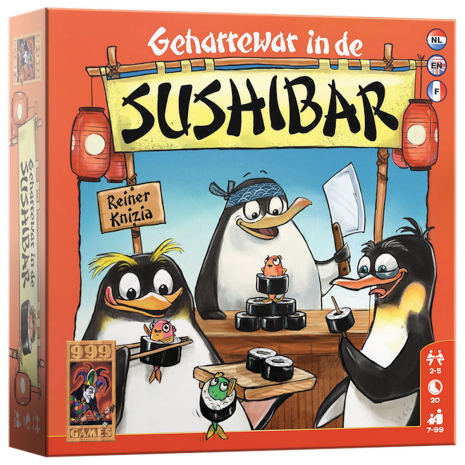 Geharrewar in de Sushibar