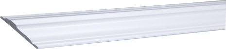 Decoratieve wand sierlijst set 4-delig 60cm