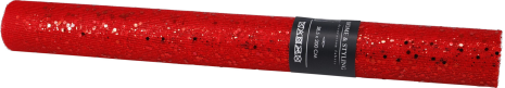 Decostof 38x200cm - Rood