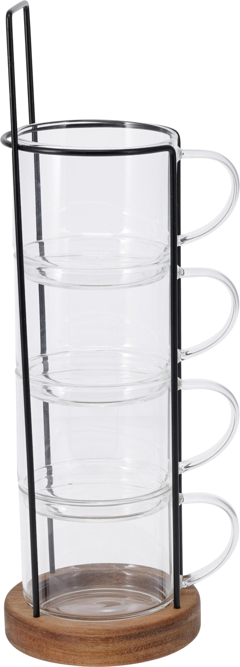 Theeglas Borosilicaatglas 280ml 5 stuks in standaard