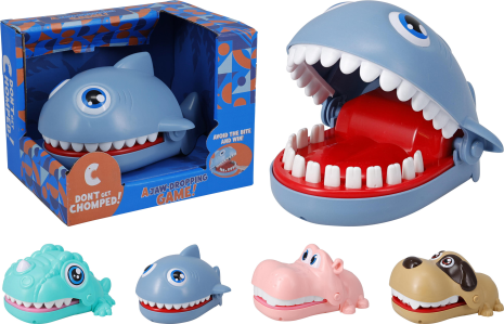 Dieren bijtspel in doos assorti