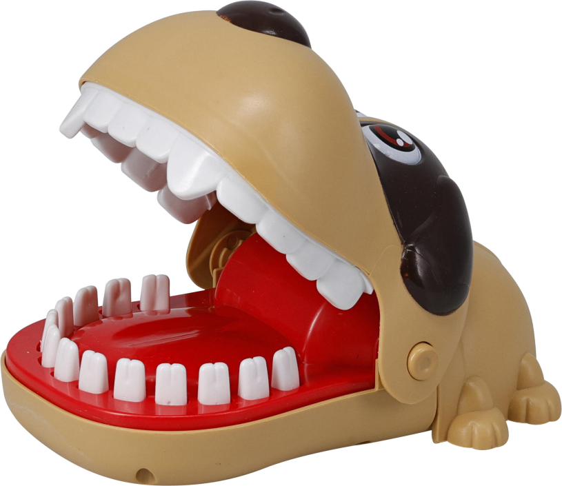 Dieren bijtspel in doos assorti