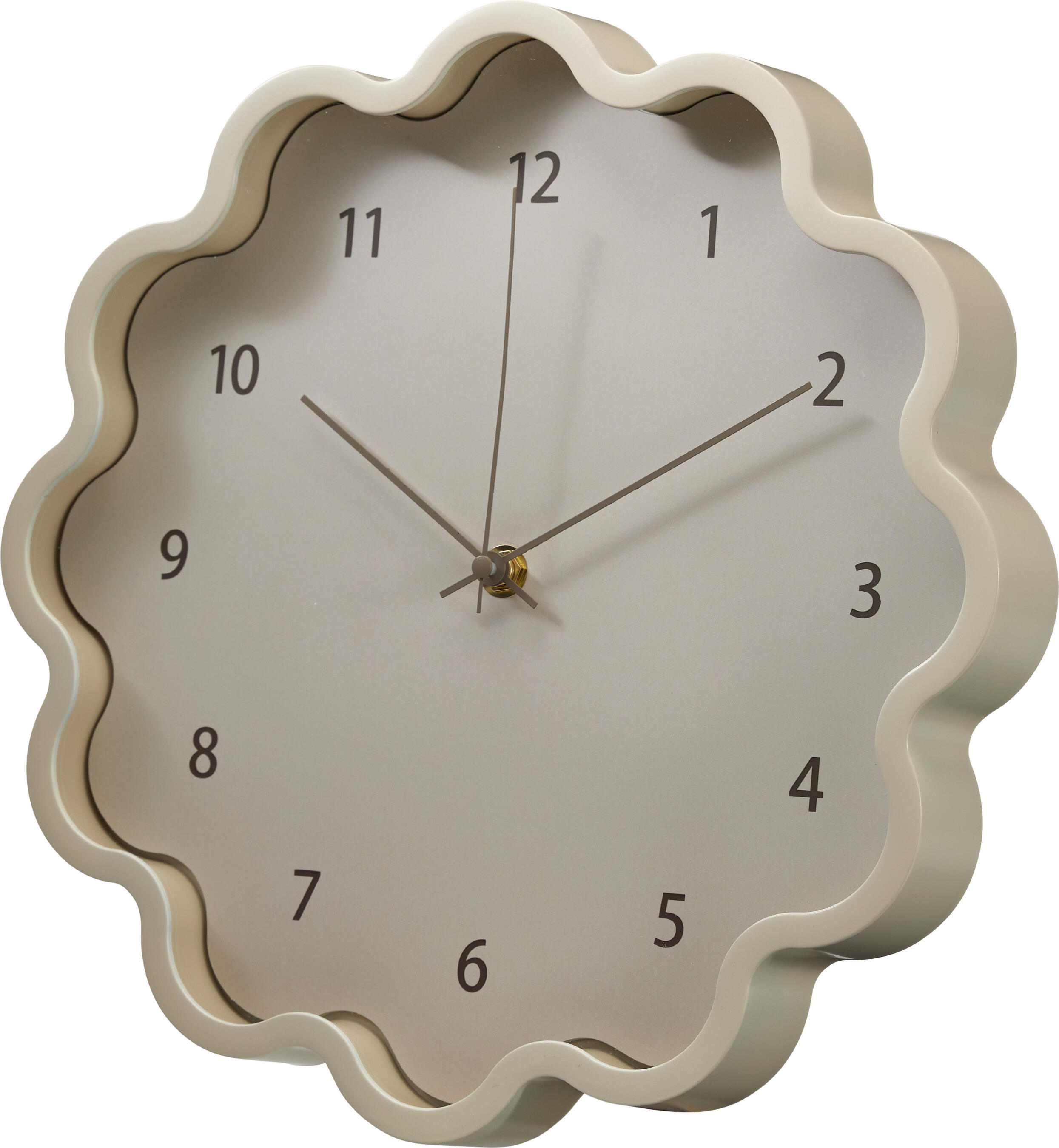 Wandklok Flower 30cm 3 assorti