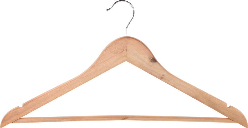 Kledinghanger hout 6 stuks