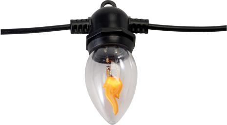 Vlamverlichting 10 lamps buiten