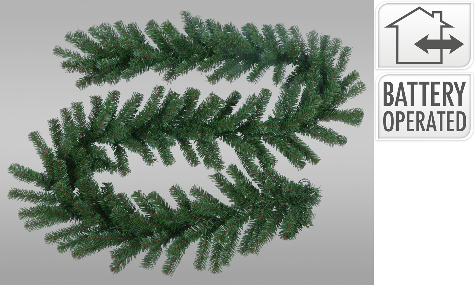 Guirlande 270x30cm met LED
