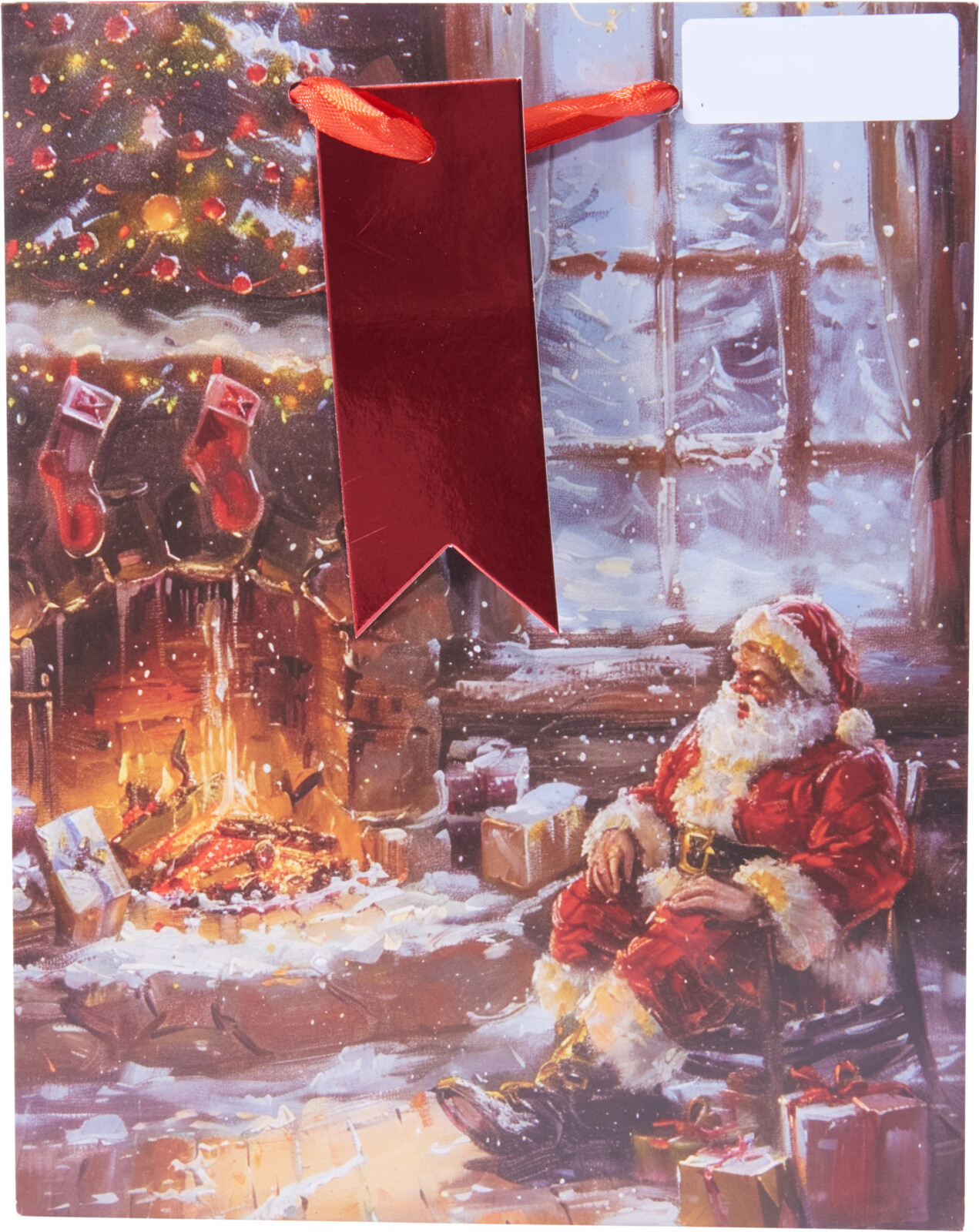 Geschenktas Kerst small 18x23cm - Holiday