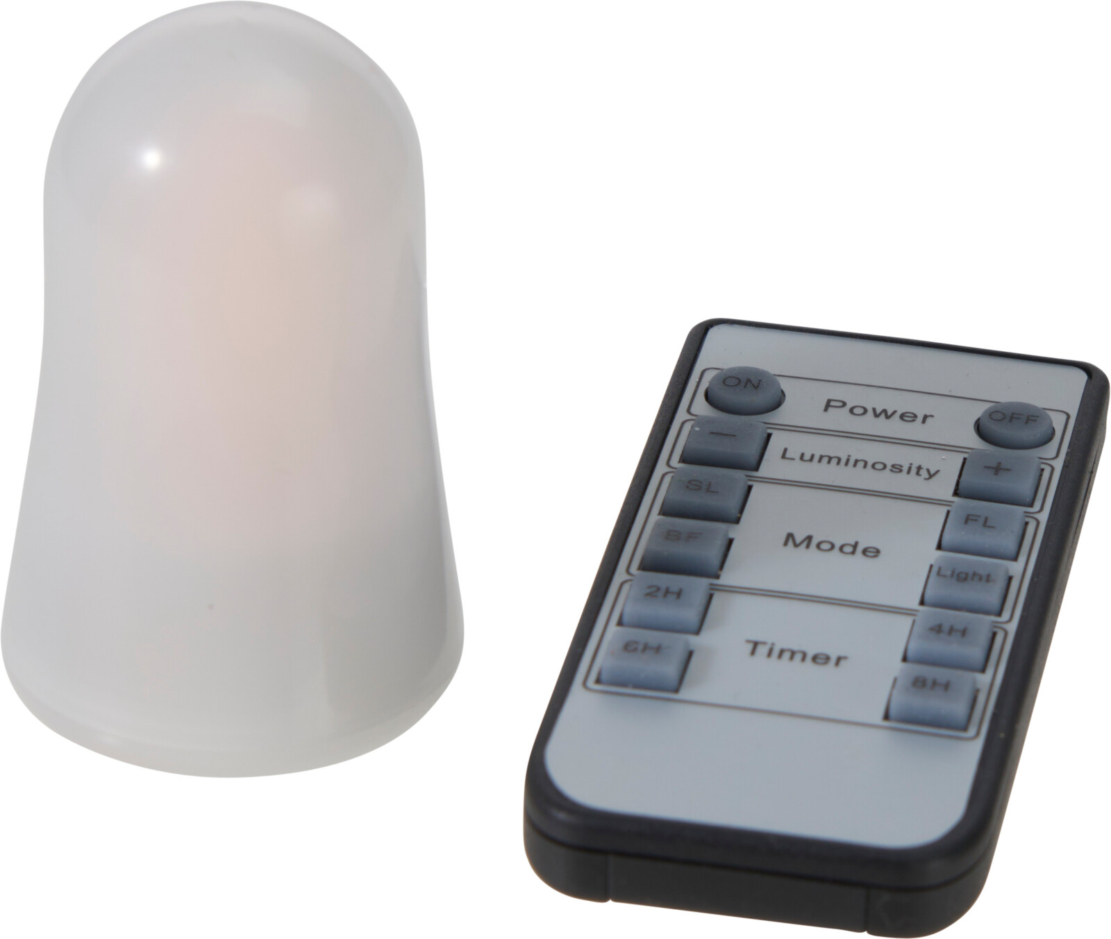 Theelicht LED Vlamlamp oplaadbaar 4 stuks incl, laadstation