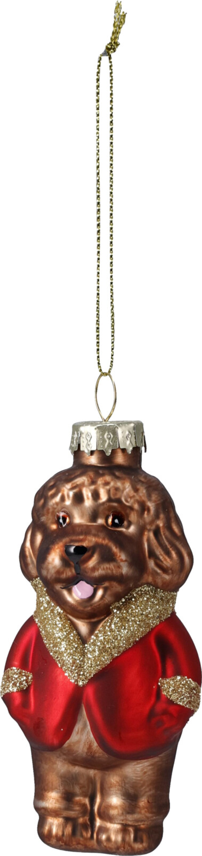 Hangdeco Hond 10cm 4 assorti design
