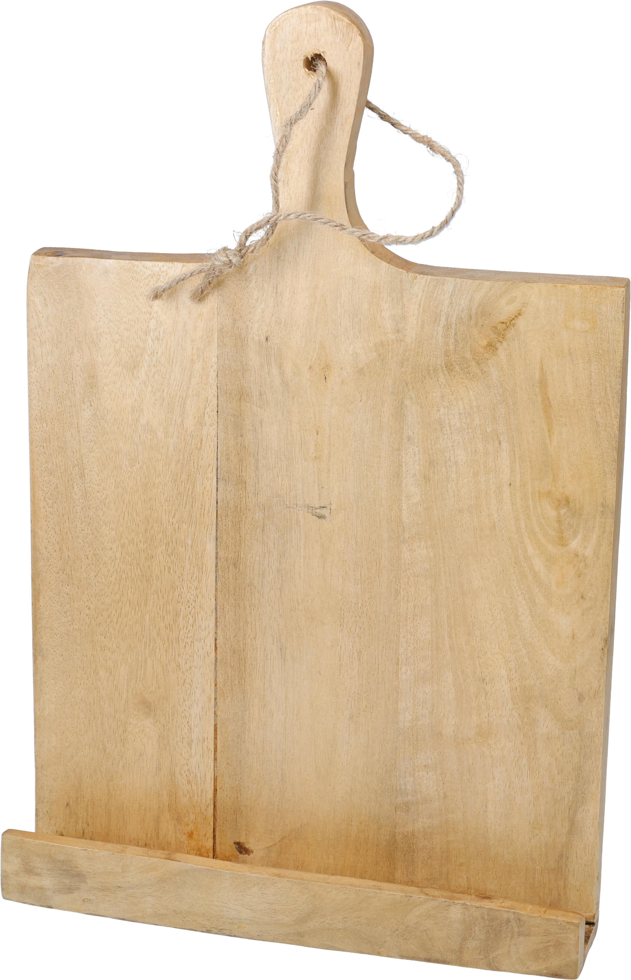 Kookboekstandaard hout 38x25x6,5cm