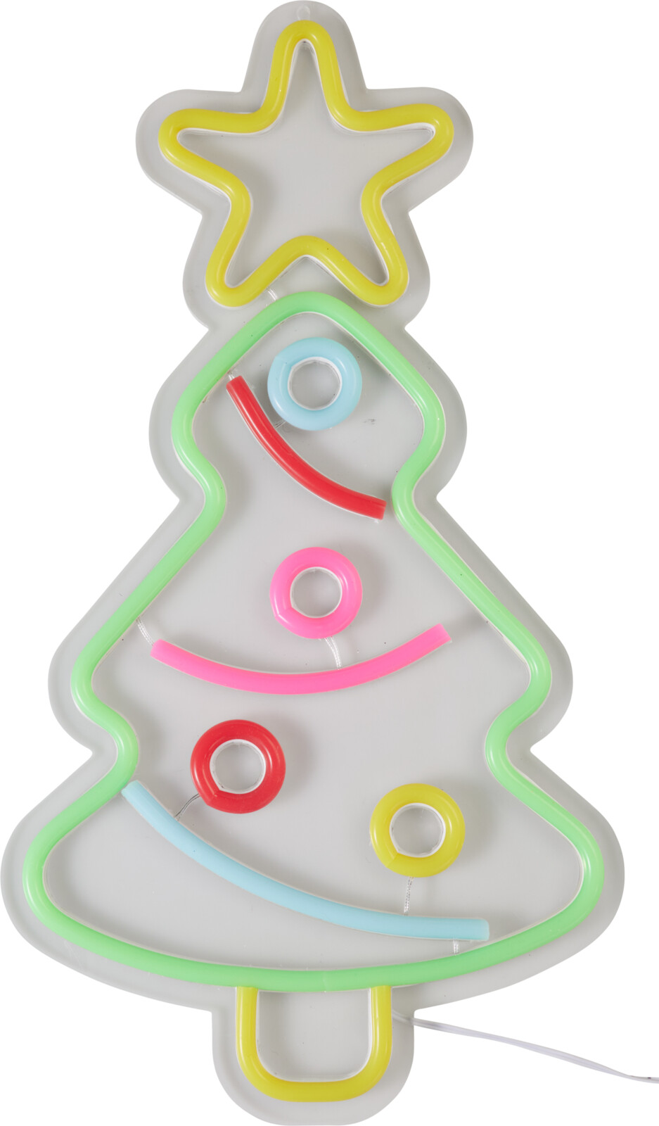 Neon LED Kerstfiguur 2 assorti design