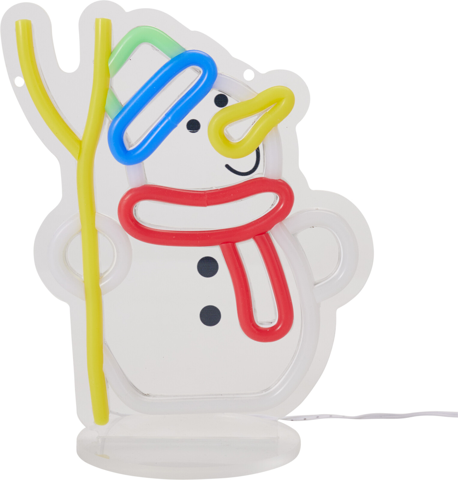 Neon LED Kerstfiguren 3 assorti 16x20cm