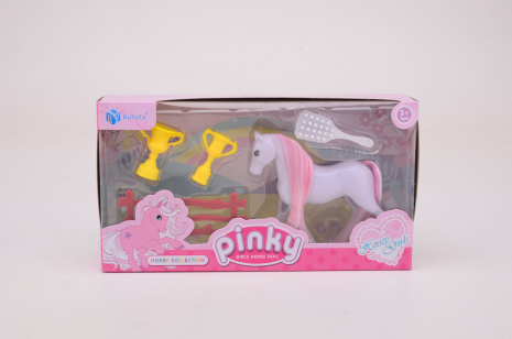 Pinky Paarden setje 4ass. Display