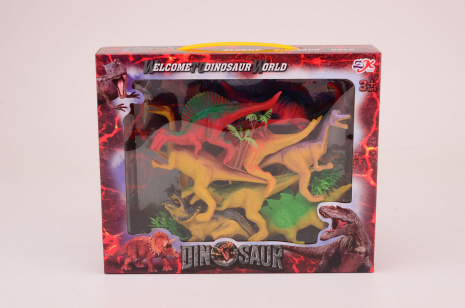 Dinosaurussen 8 delig in doos