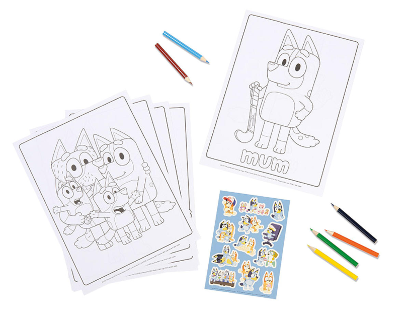 Totum Bluey Kleurset