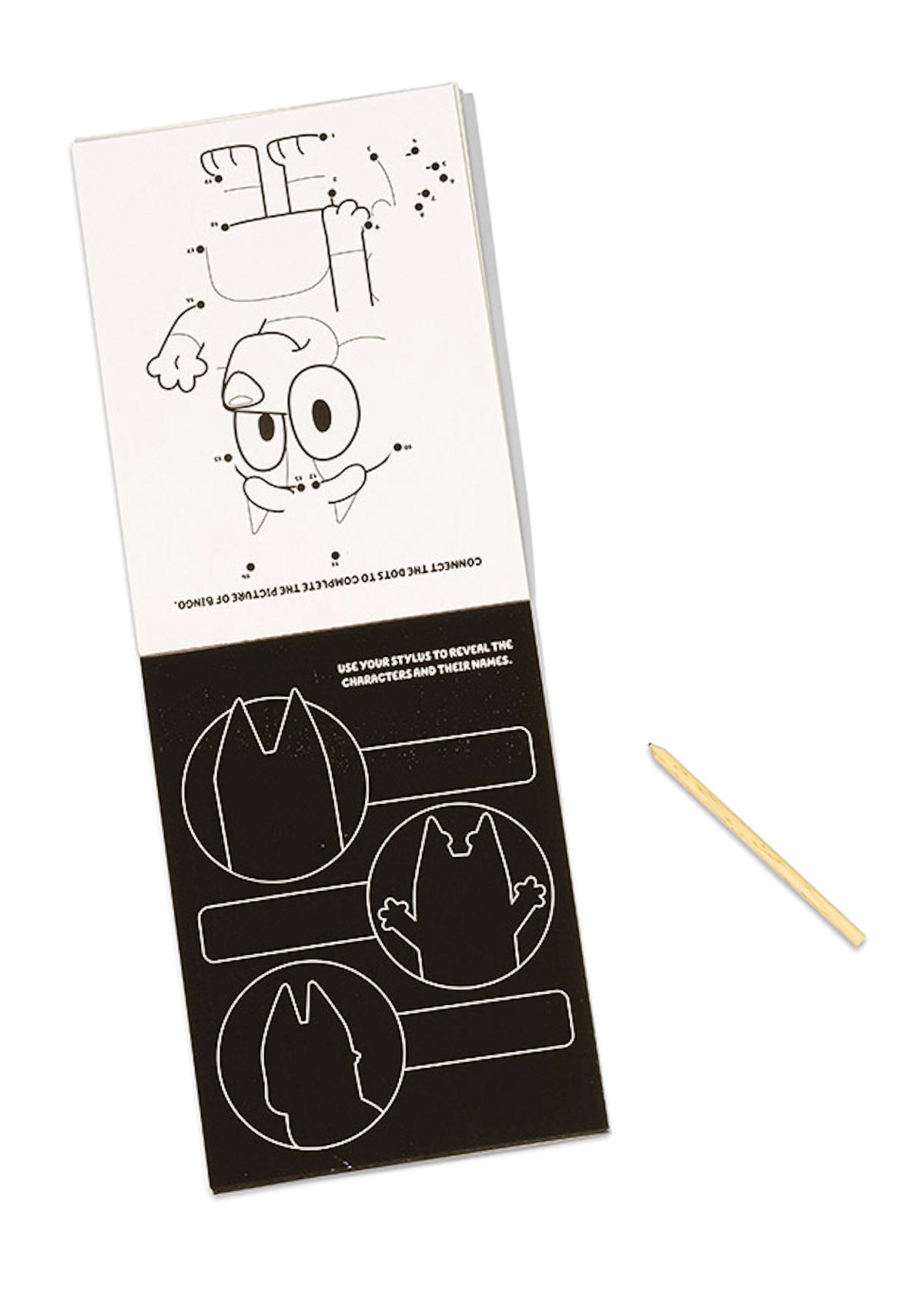 Totum Bluey Scratch Art Pad