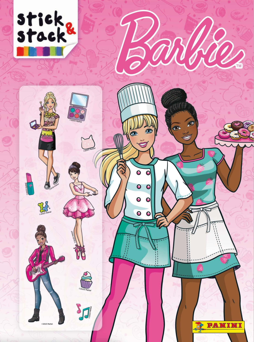 Stick & Stack Barbie Stcikerboek