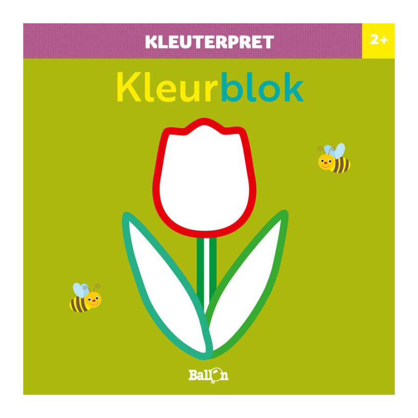 De Ballon - Kleurblok bloem