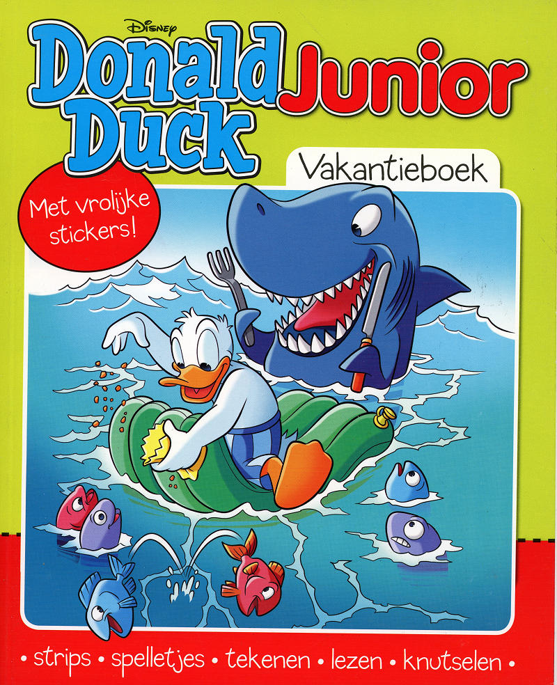 Donald Duck Vakantieboek Junior