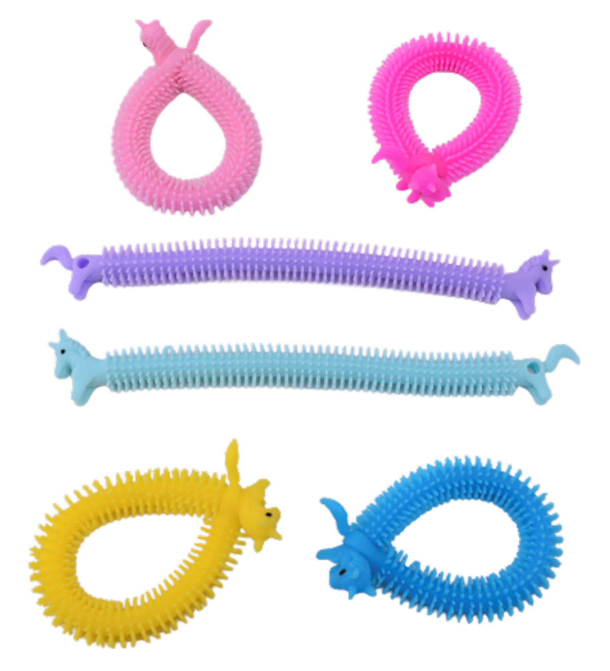 Unicorn armband 6 kleuren assorti